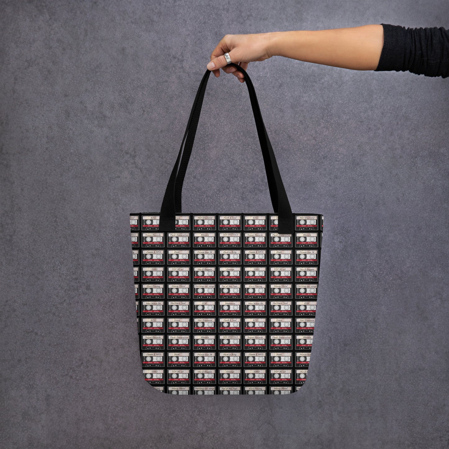 Music Cassette Tote bag