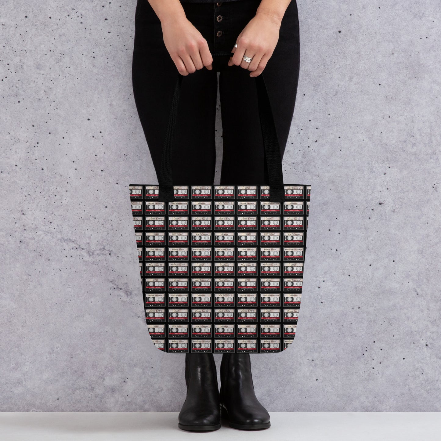 Music Cassette Tote bag