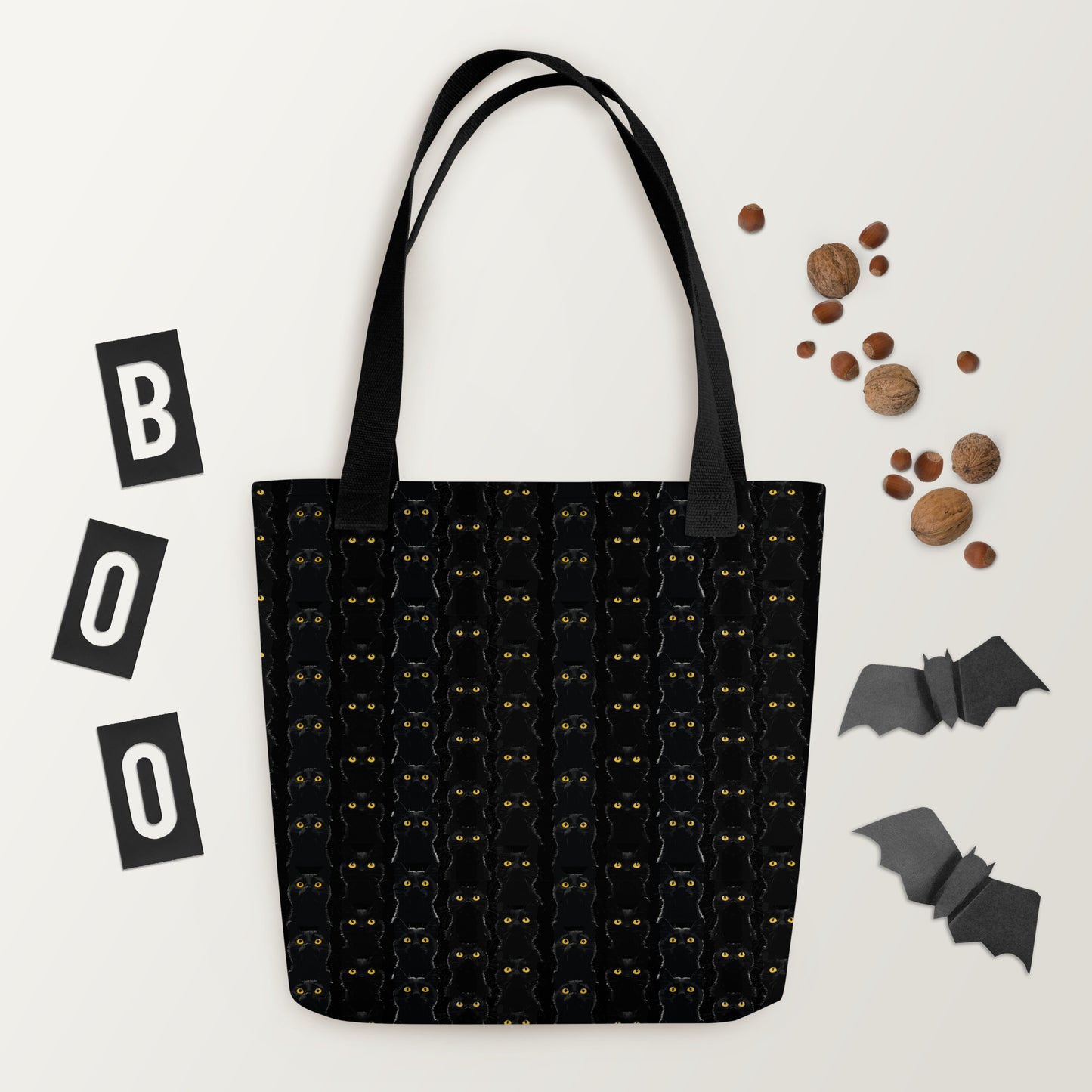 Black Pussy Tote bag