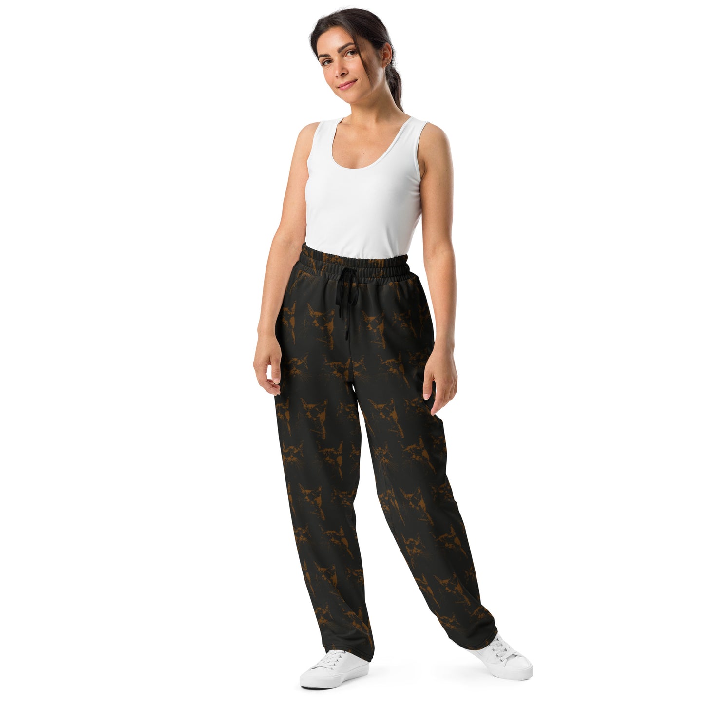 cool cat Wide-leg joggers