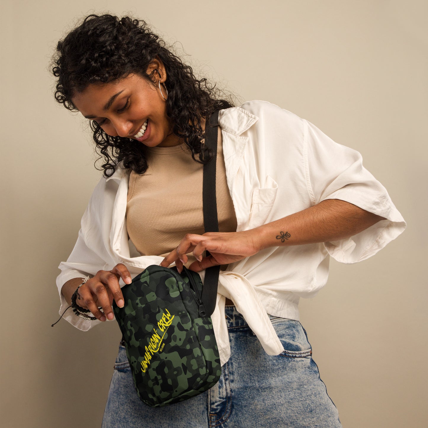 Jamafrican crew Utility crossbody bag