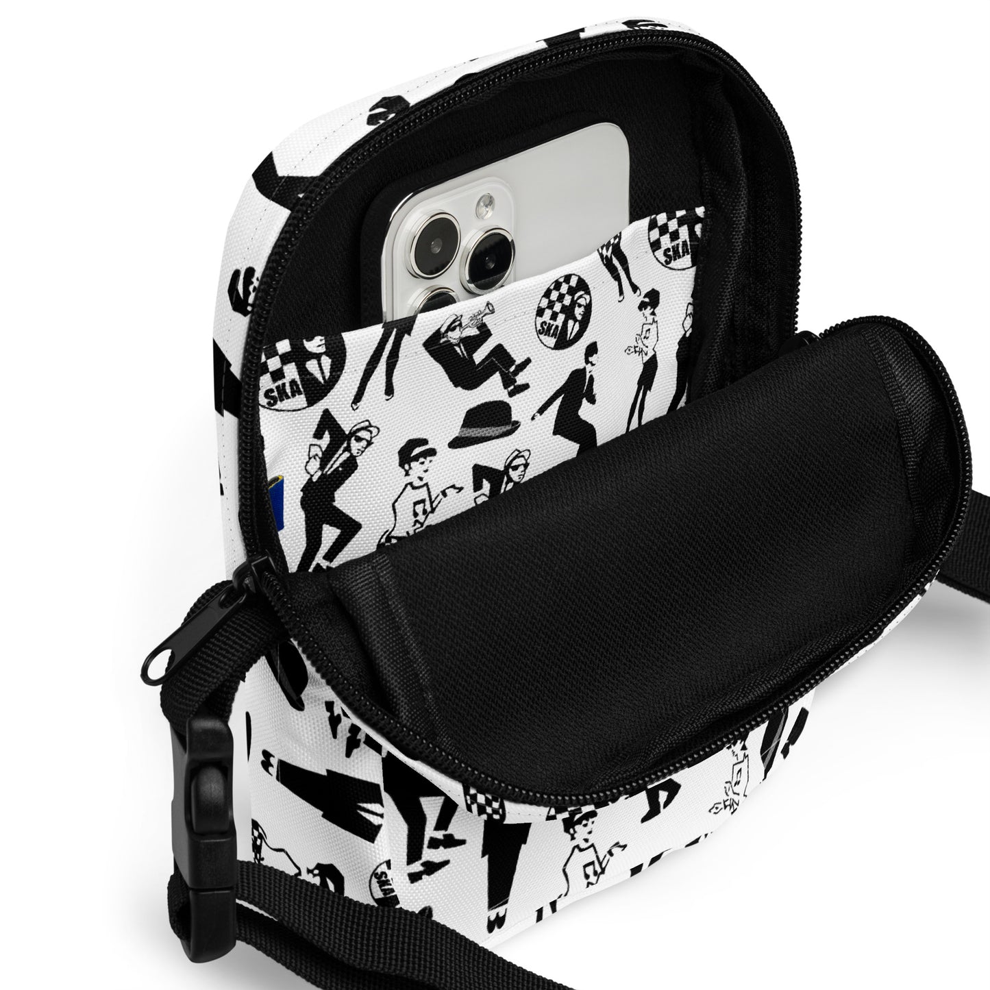 Ska 2 Tone Utility crossbody bag