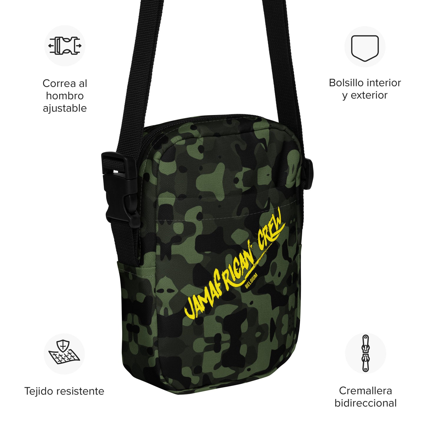 Jamafrican crew Utility crossbody bag