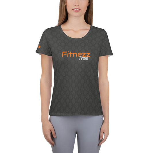 Muzign sportgear All-Over Print Women's Athletic T-shirt