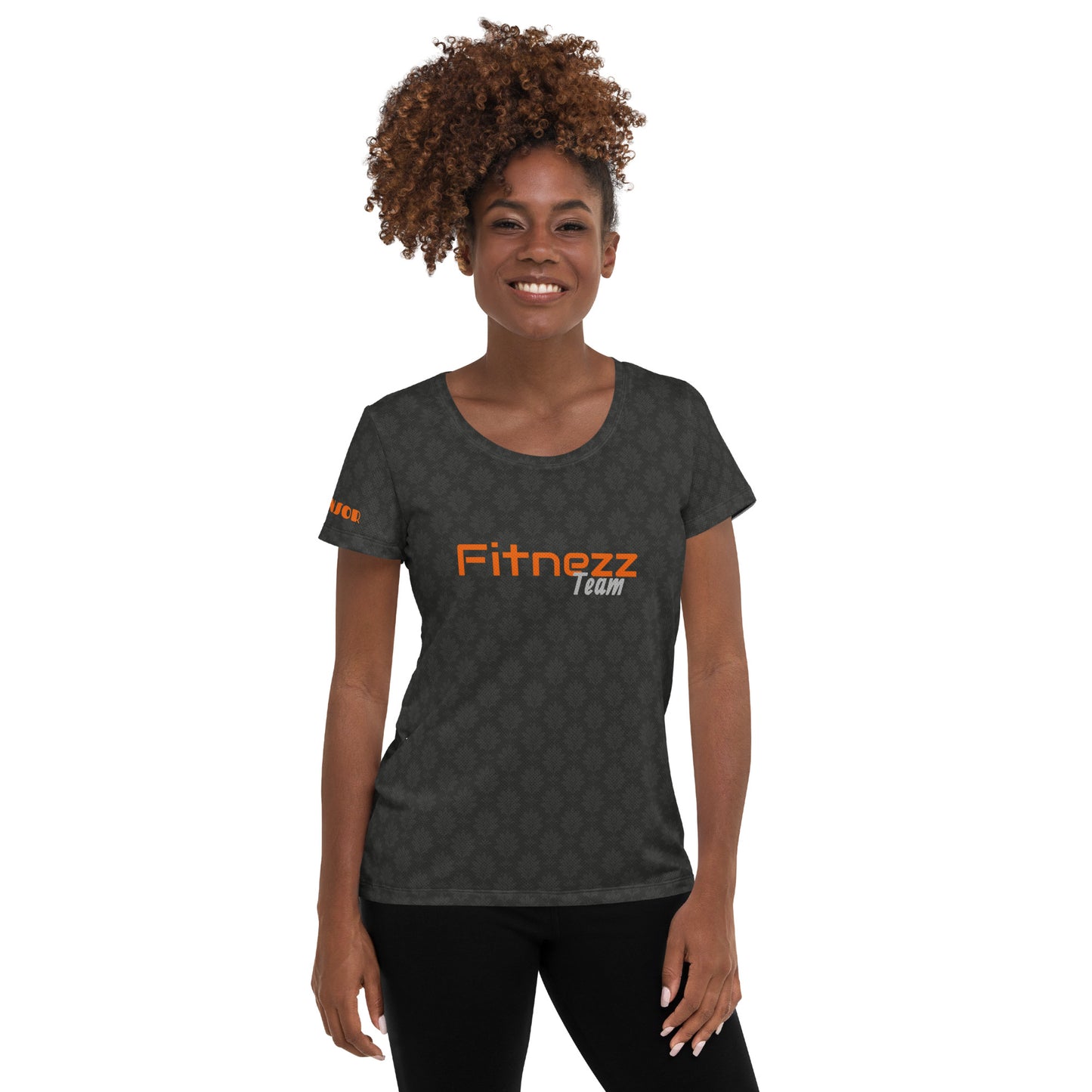 Muzign sportgear All-Over Print Women's Athletic T-shirt
