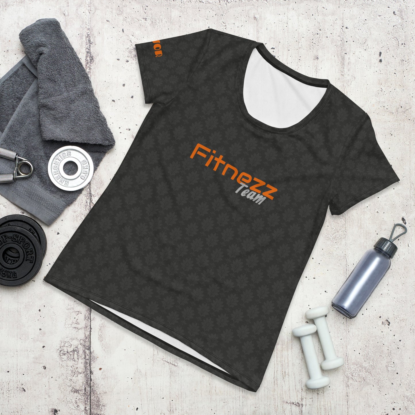 Muzign sportgear All-Over Print Women's Athletic T-shirt