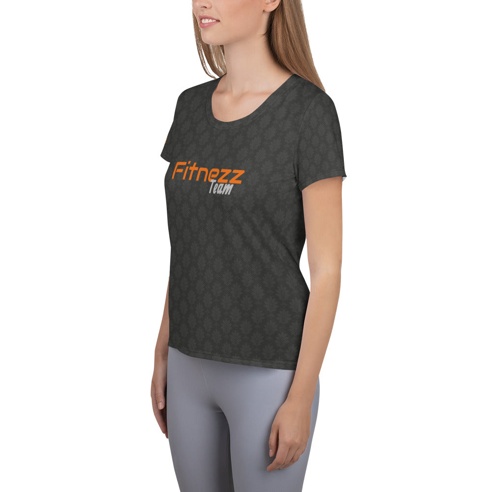 Muzign sportgear All-Over Print Women's Athletic T-shirt