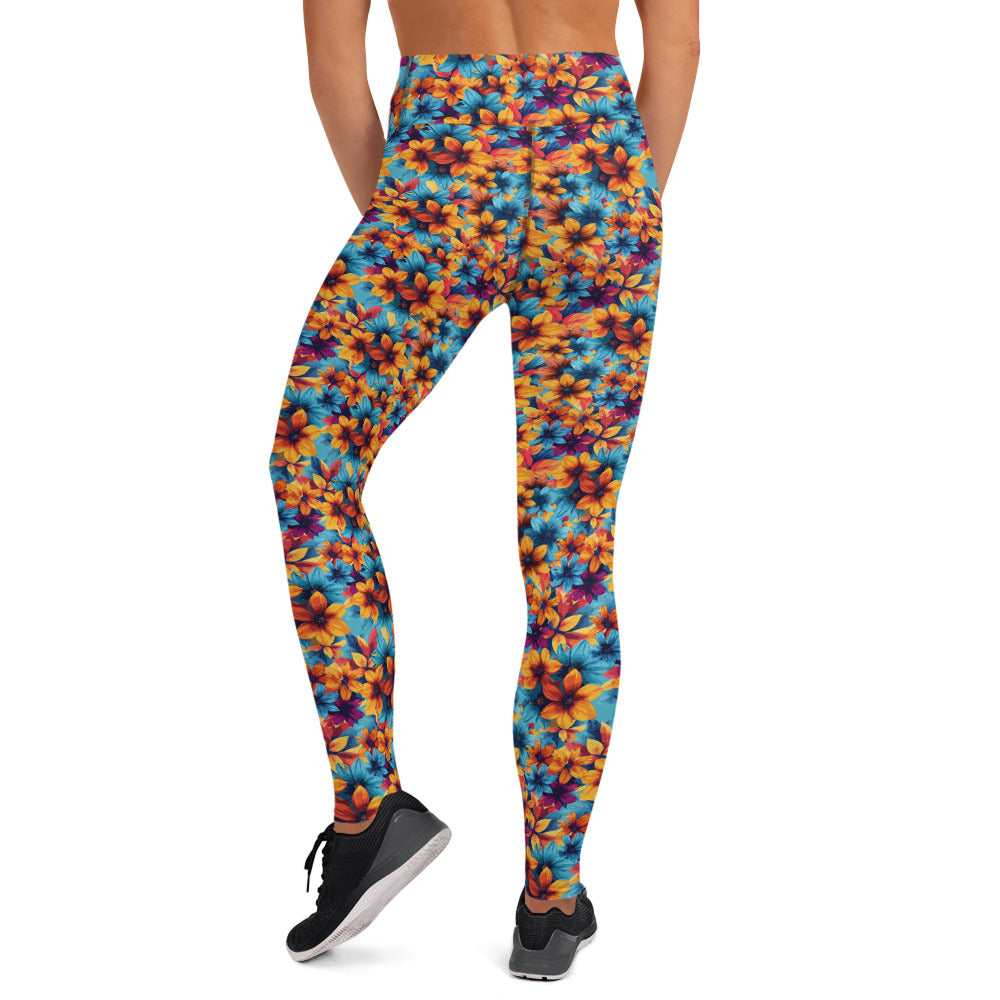 Flower Power Yoga Leggings