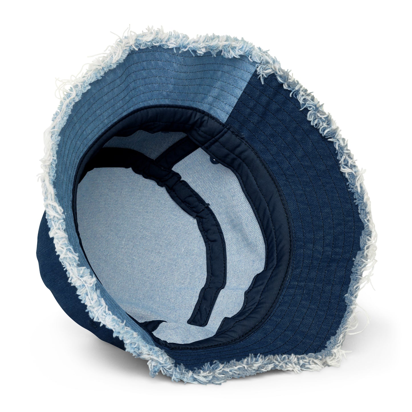 Mods Roundel Distressed denim bucket hat