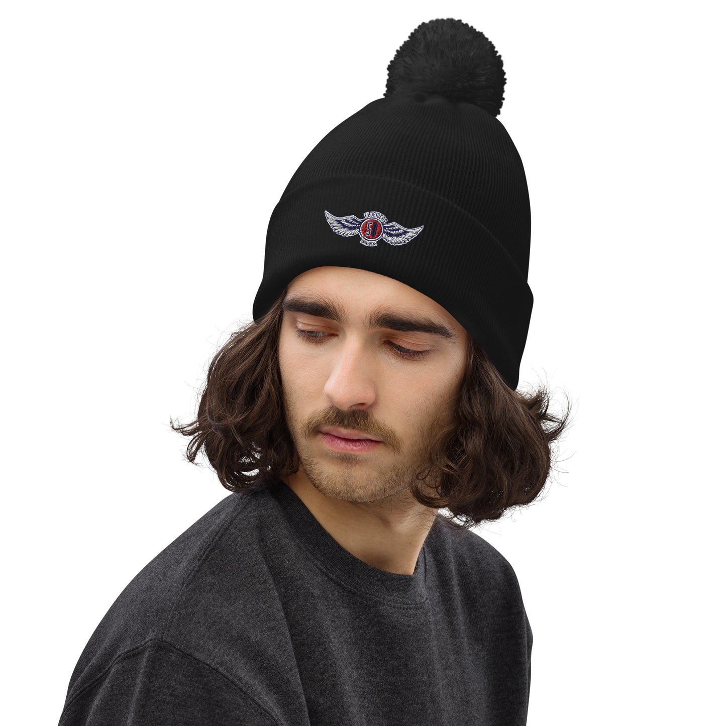 Floriders Pom pom beanie