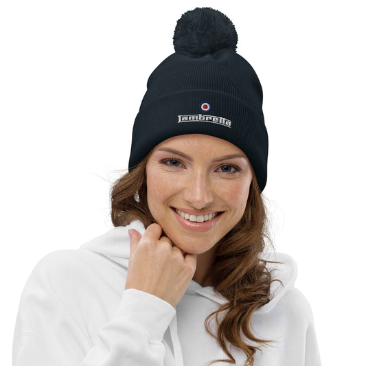 Lambretta mods Pom pom beanie