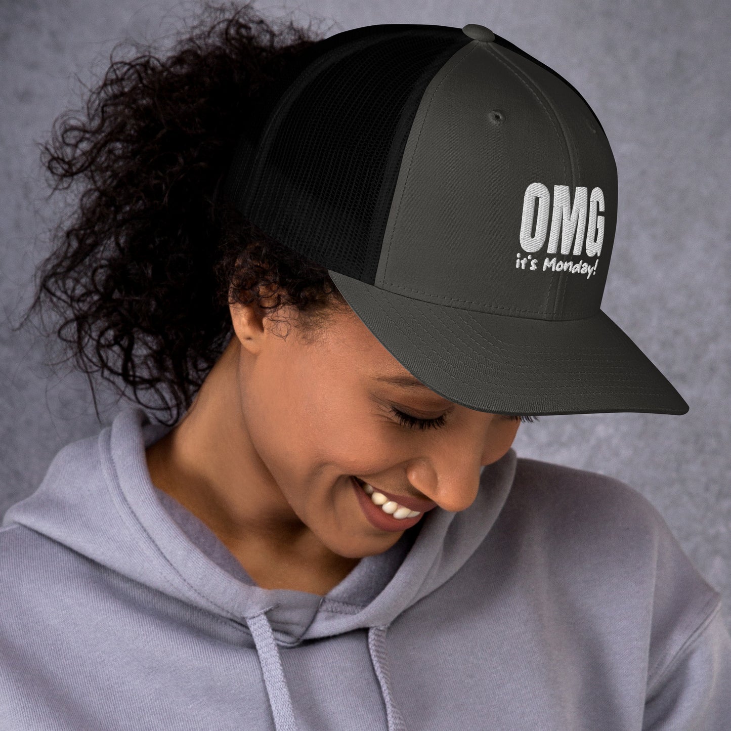 OMG its monday Trucker Cap