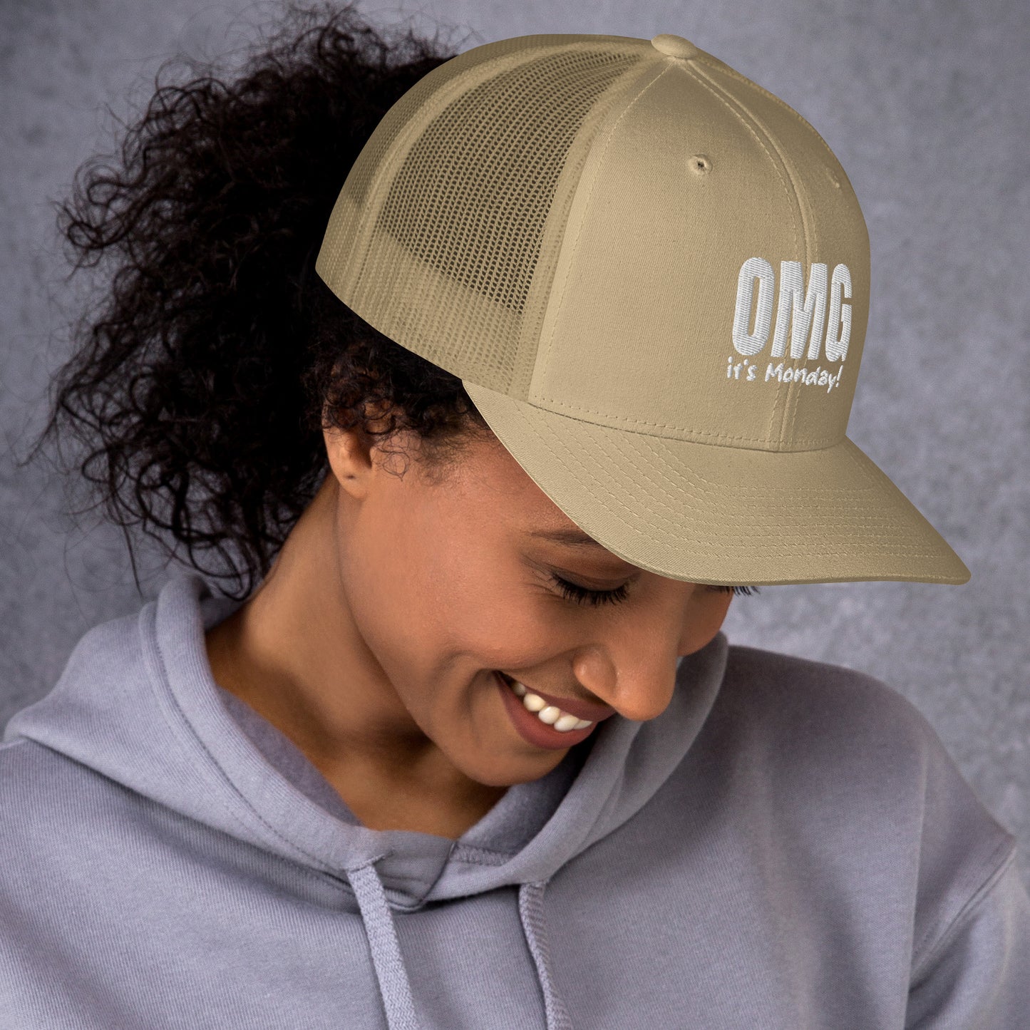 OMG its monday Trucker Cap