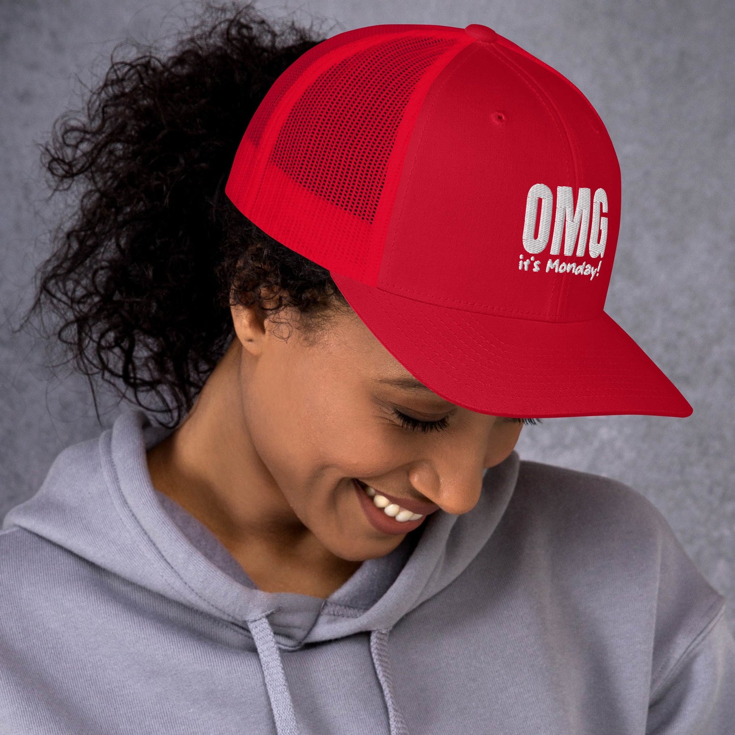 OMG its monday Trucker Cap