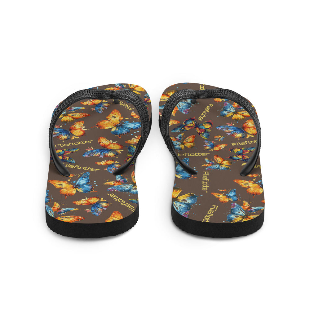 flieflotters butterfly Flip-Flops