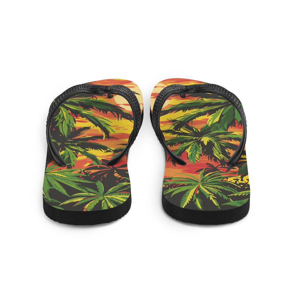 Jamaica summer nights Flip-Flops