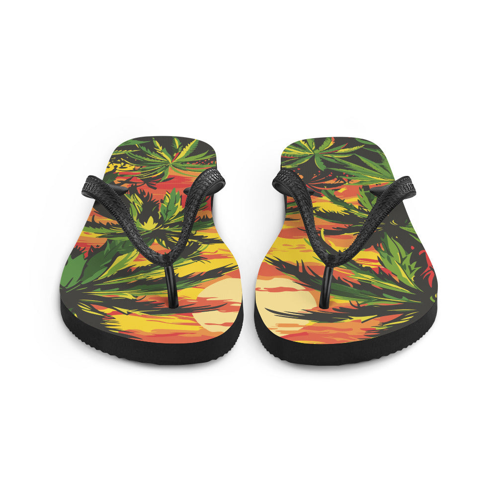 Jamaica summer nights Flip-Flops