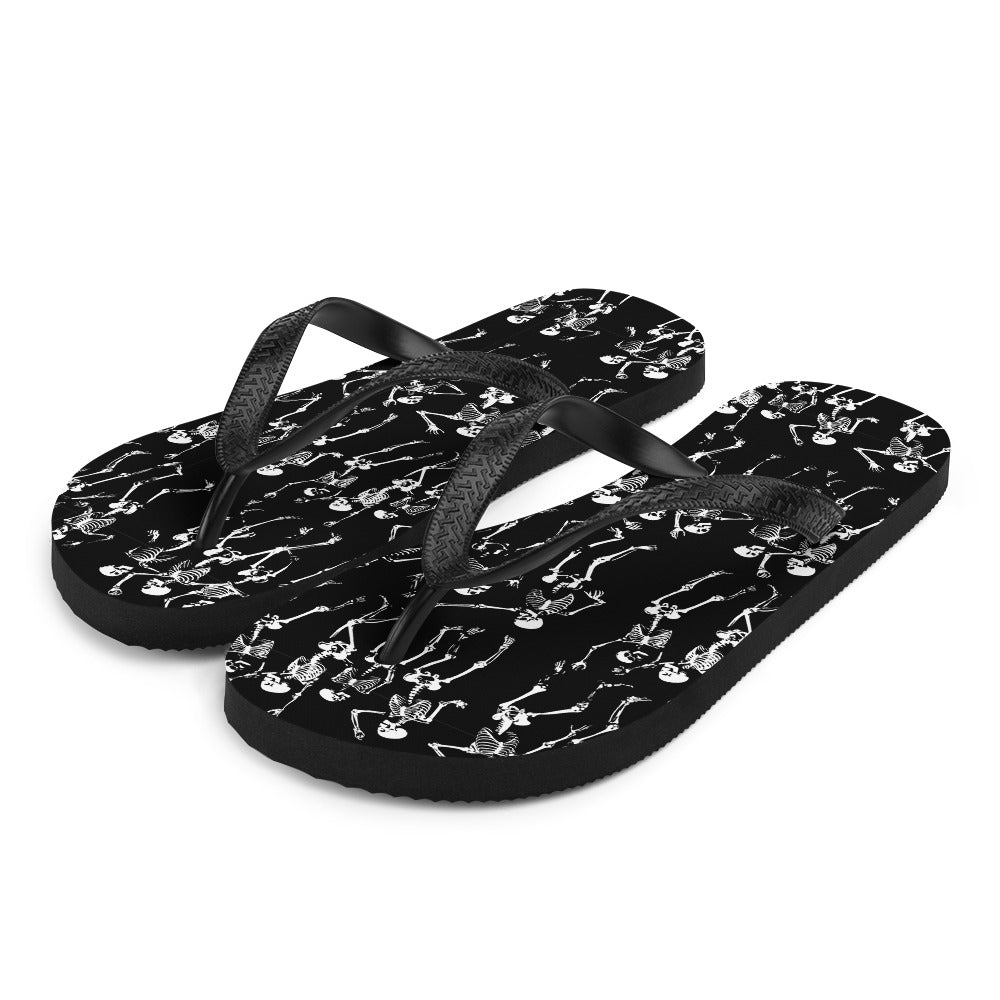 Skeleton Disco Flip-Flops