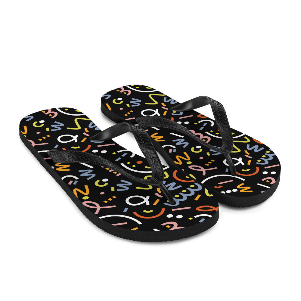 Balls and stripes Flip-Flops