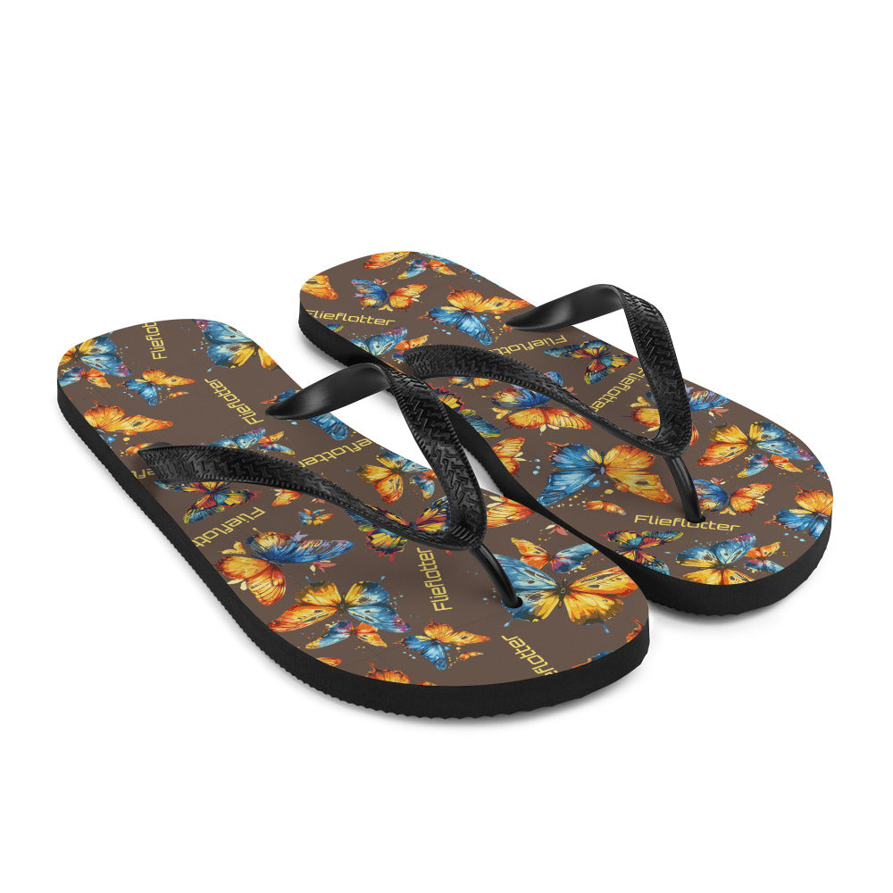 flieflotters butterfly Flip-Flops