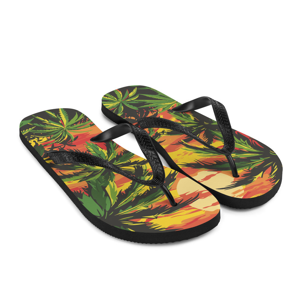 Jamaica summer nights Flip-Flops