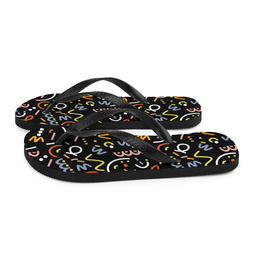 Balls and stripes Flip-Flops