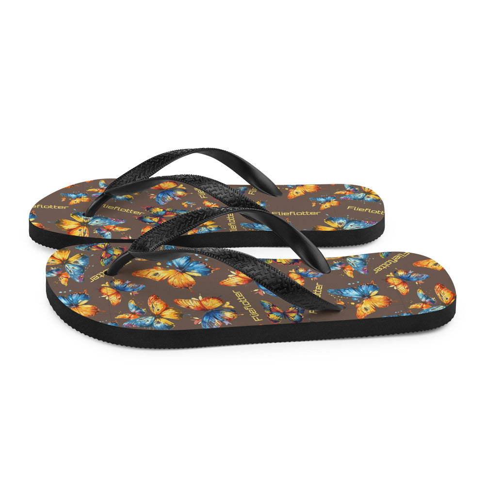 flieflotters butterfly Flip-Flops