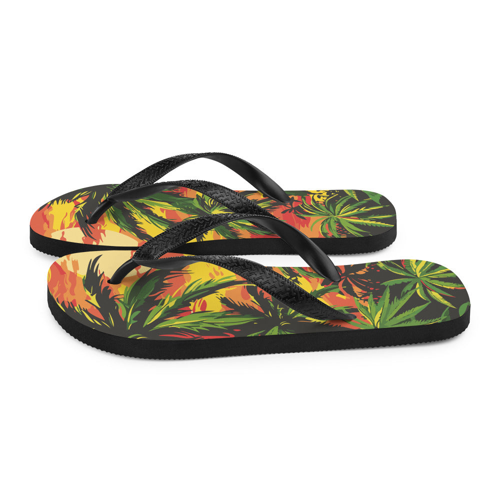 Jamaica summer nights Flip-Flops