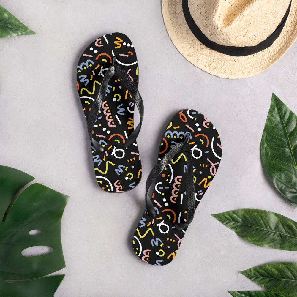 Balls and stripes Flip-Flops