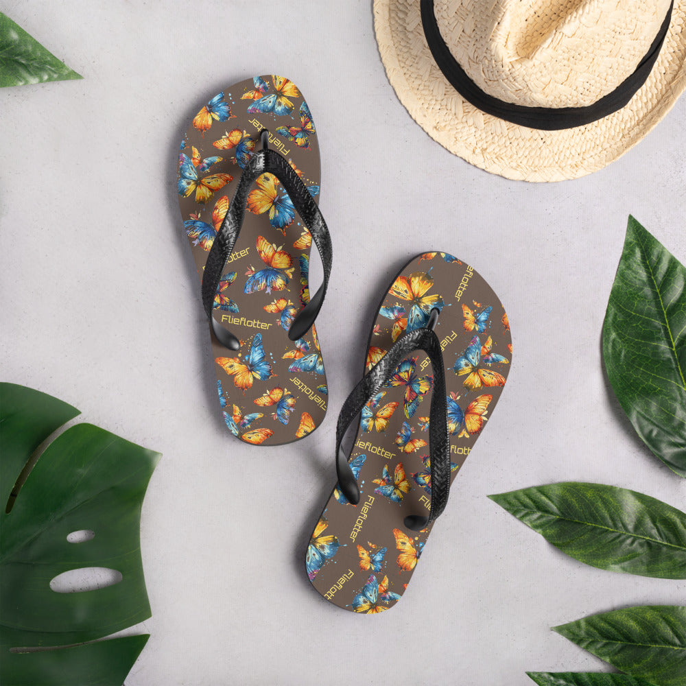 flieflotters butterfly Flip-Flops