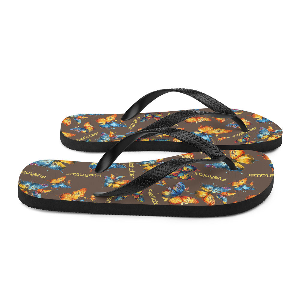 flieflotters butterfly Flip-Flops