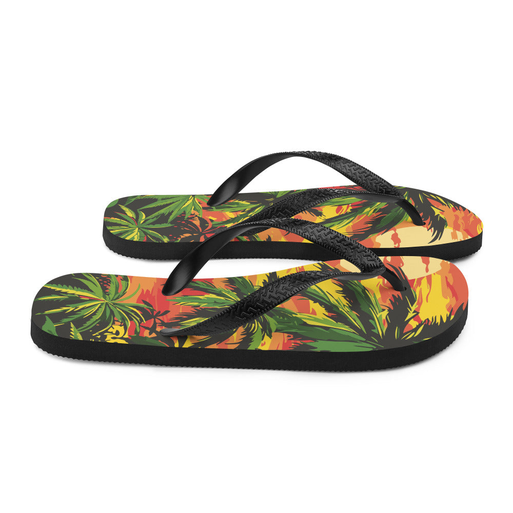 Jamaica summer nights Flip-Flops