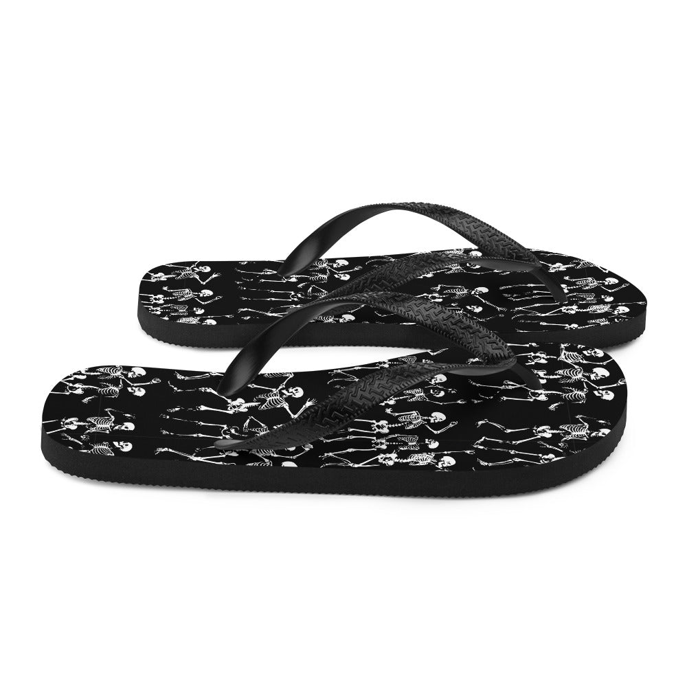 Skeleton Disco Flip-Flops