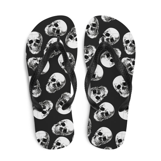 Rock skull Flip-Flops