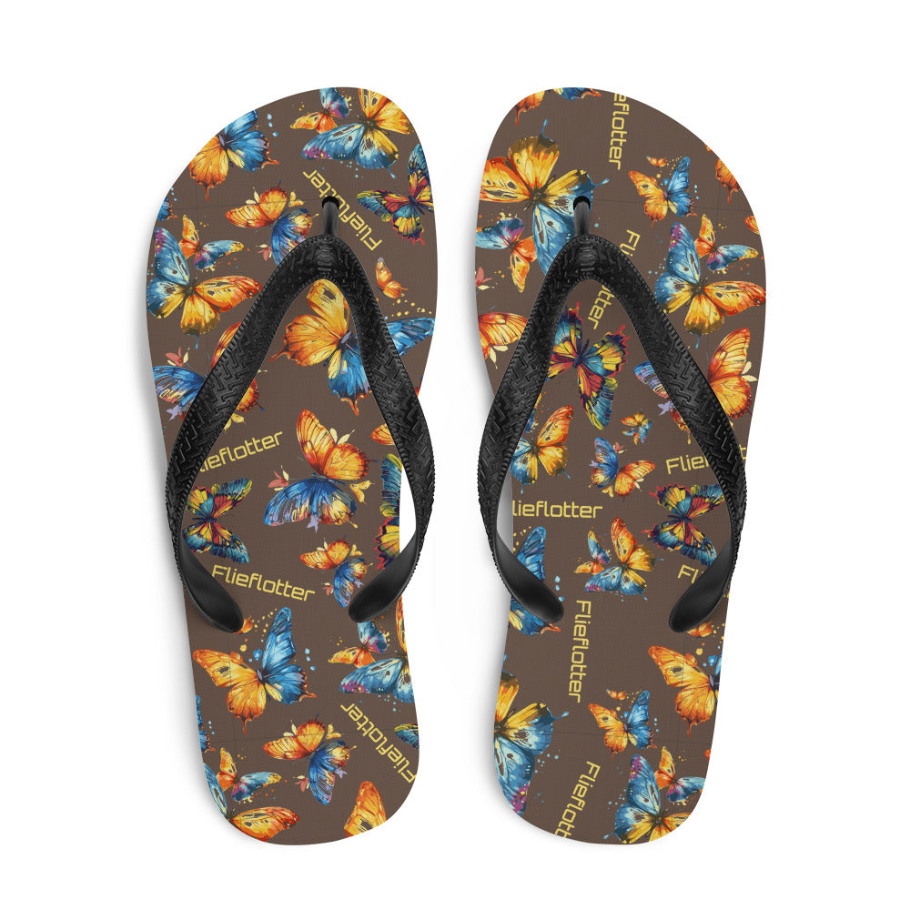 flieflotters butterfly Flip-Flops