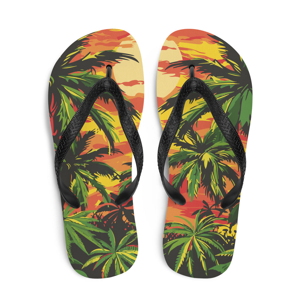 Jamaica summer nights Flip-Flops