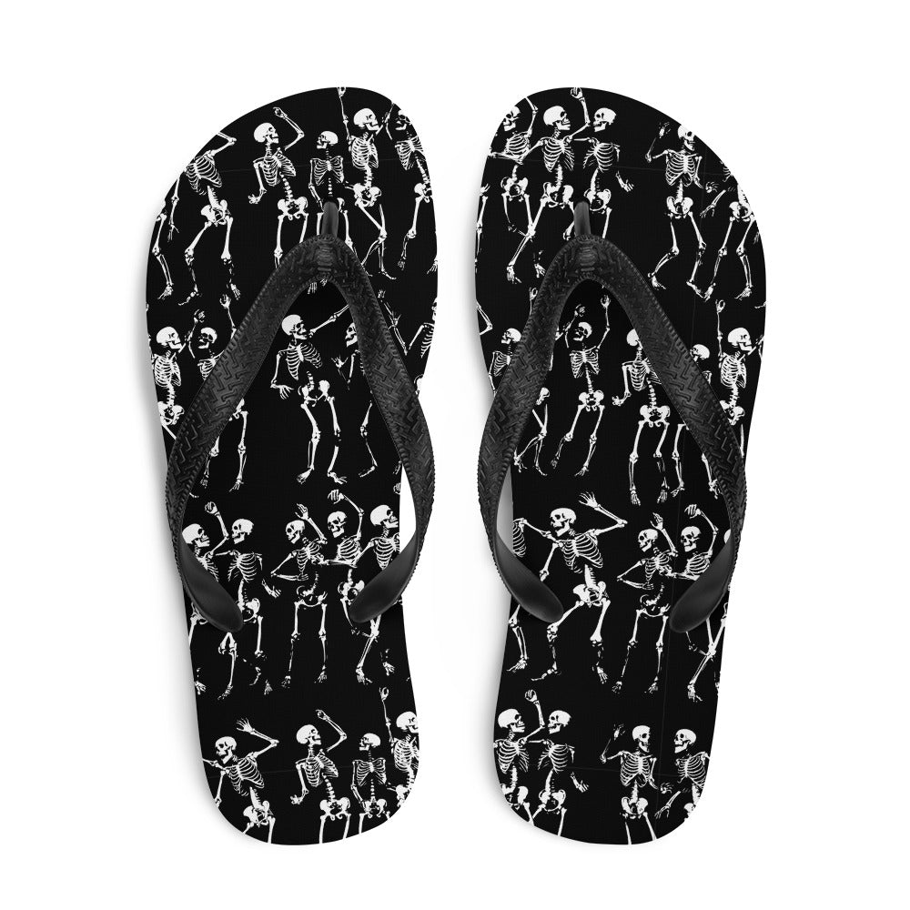 Skeleton Disco Flip-Flops