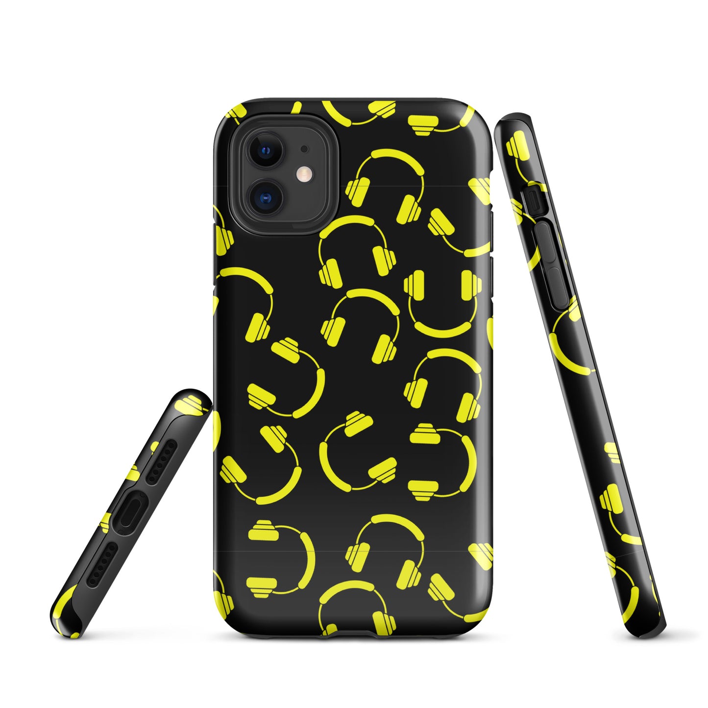 smiley dj headset Tough Case for iPhone®