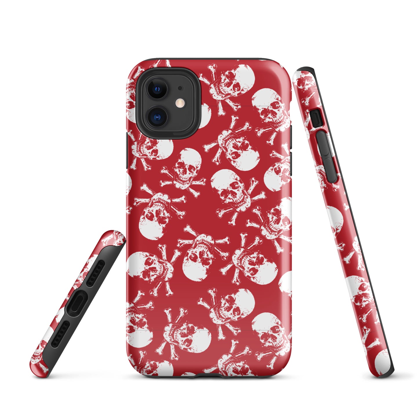 Skulls in red Tough Case for iPhone®