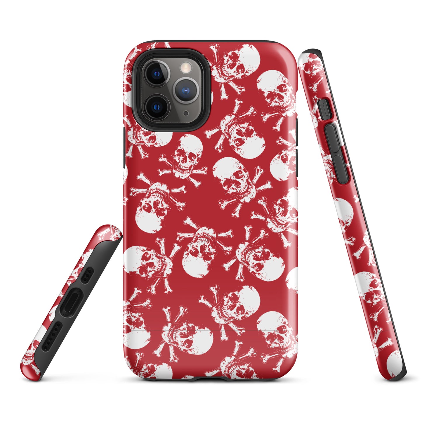 Skulls in red Tough Case for iPhone®