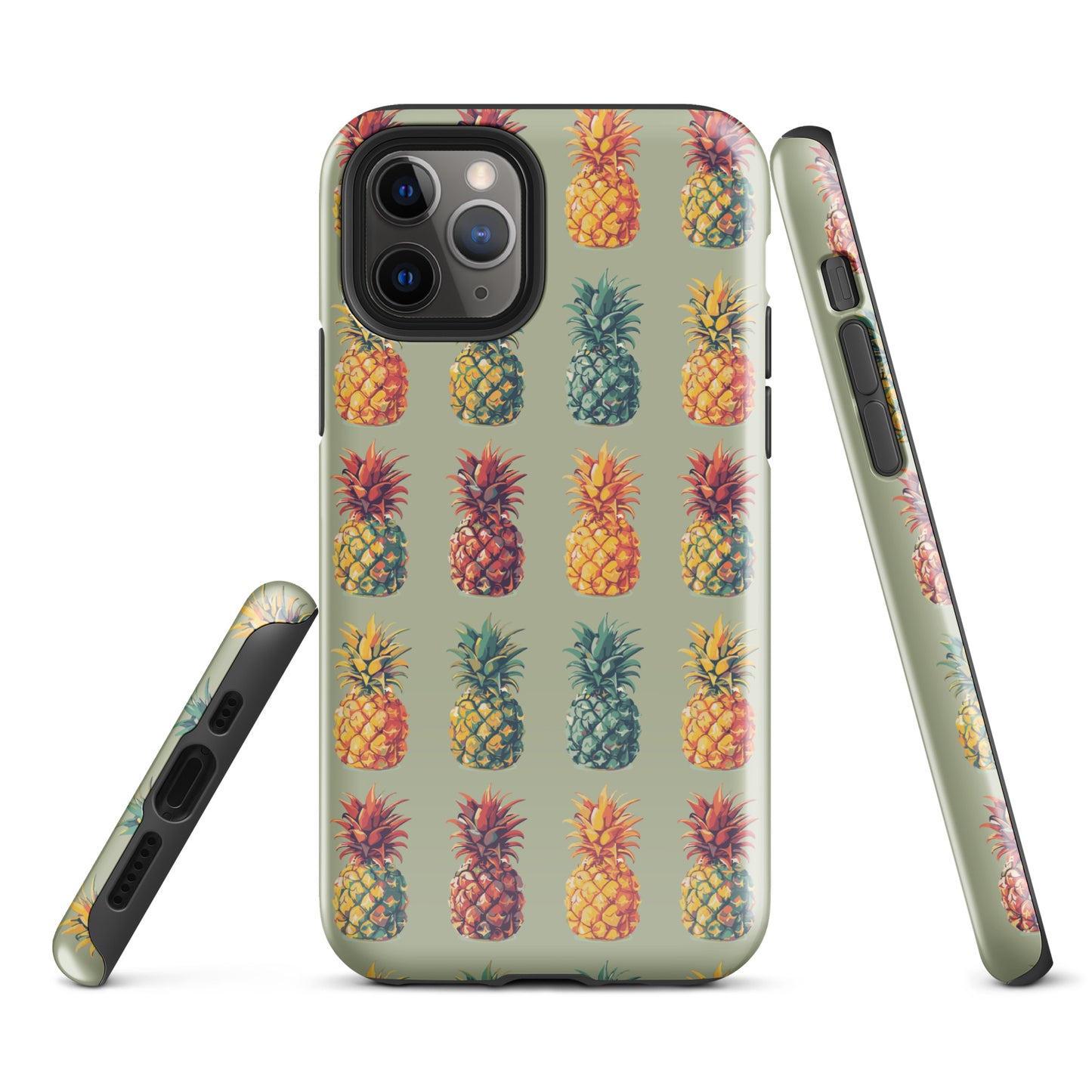 colored ananas Tough Case for iPhone®