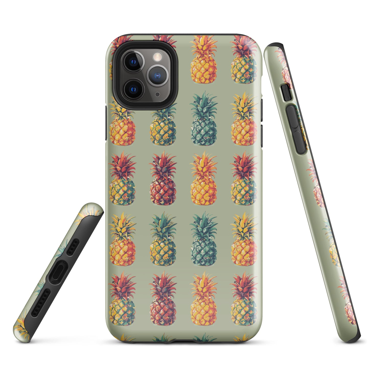 colored ananas Tough Case for iPhone®