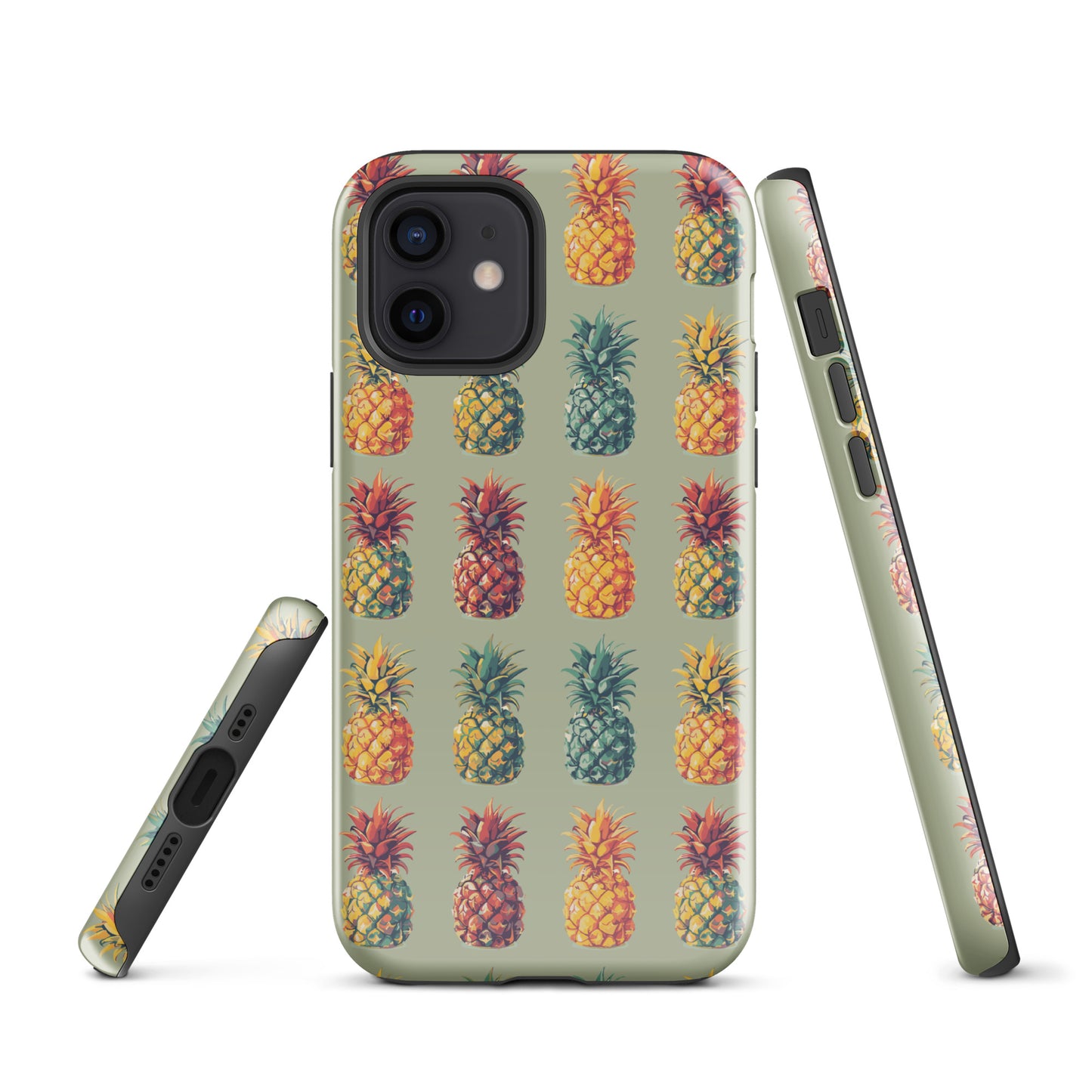 colored ananas Tough Case for iPhone®