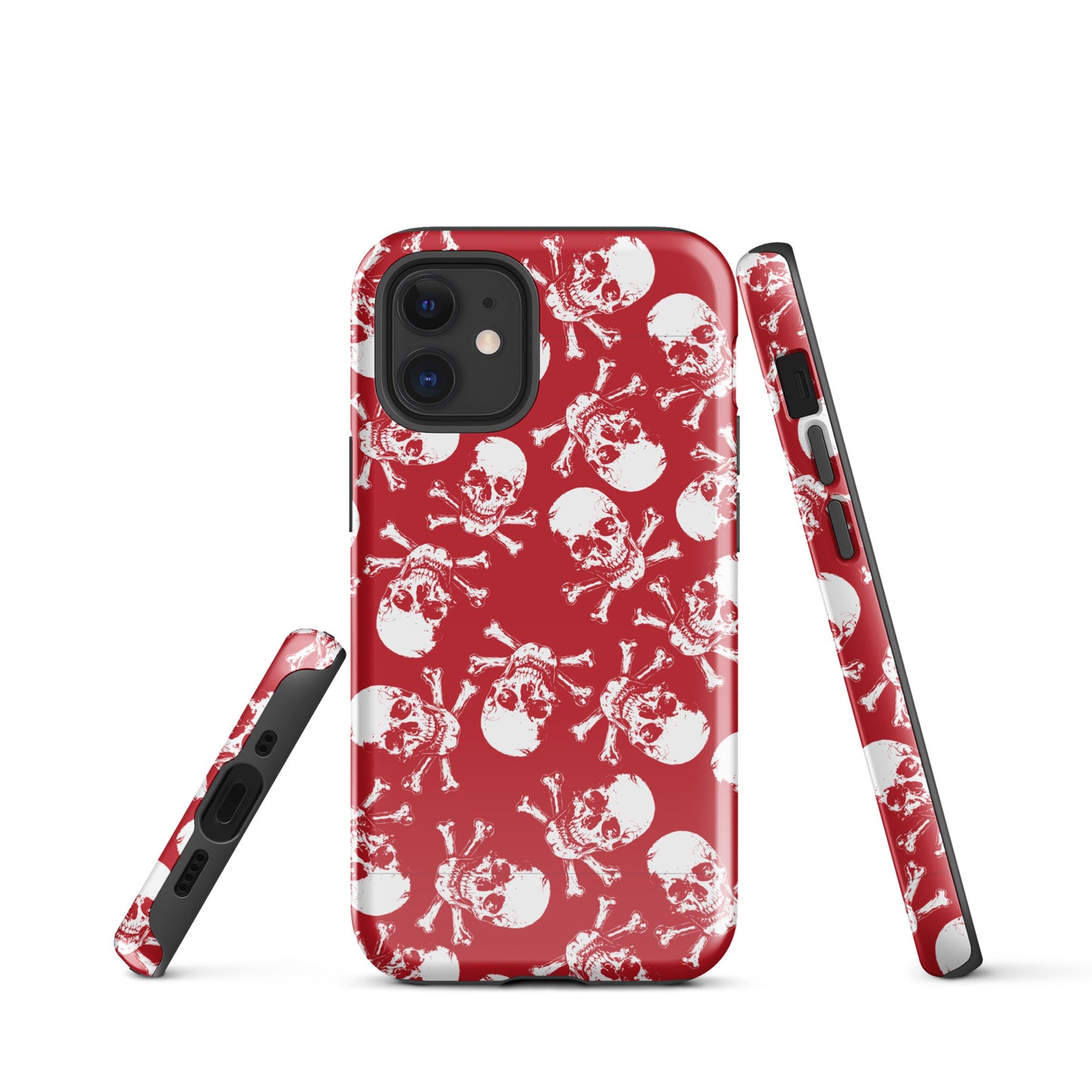 Skulls in red Tough Case for iPhone®