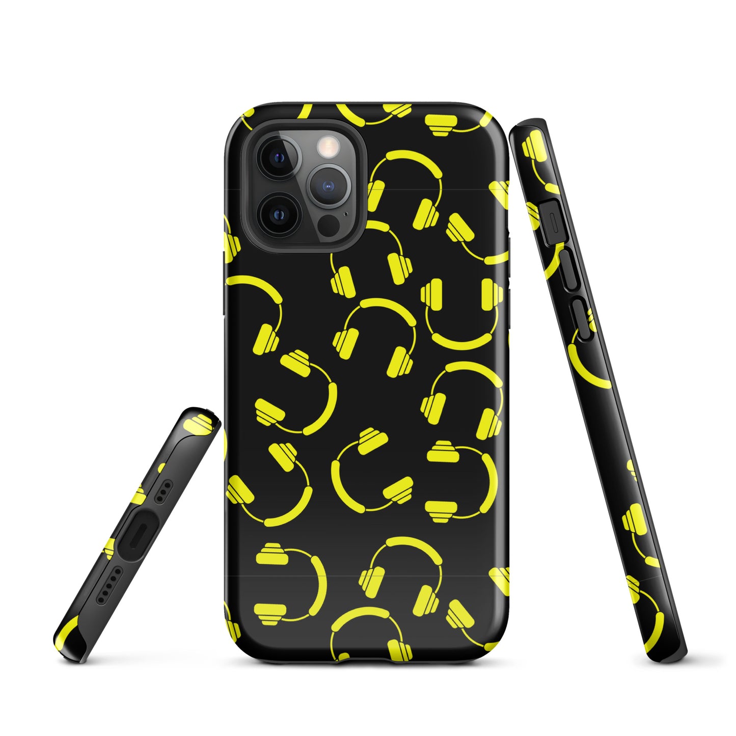 smiley dj headset Tough Case for iPhone®