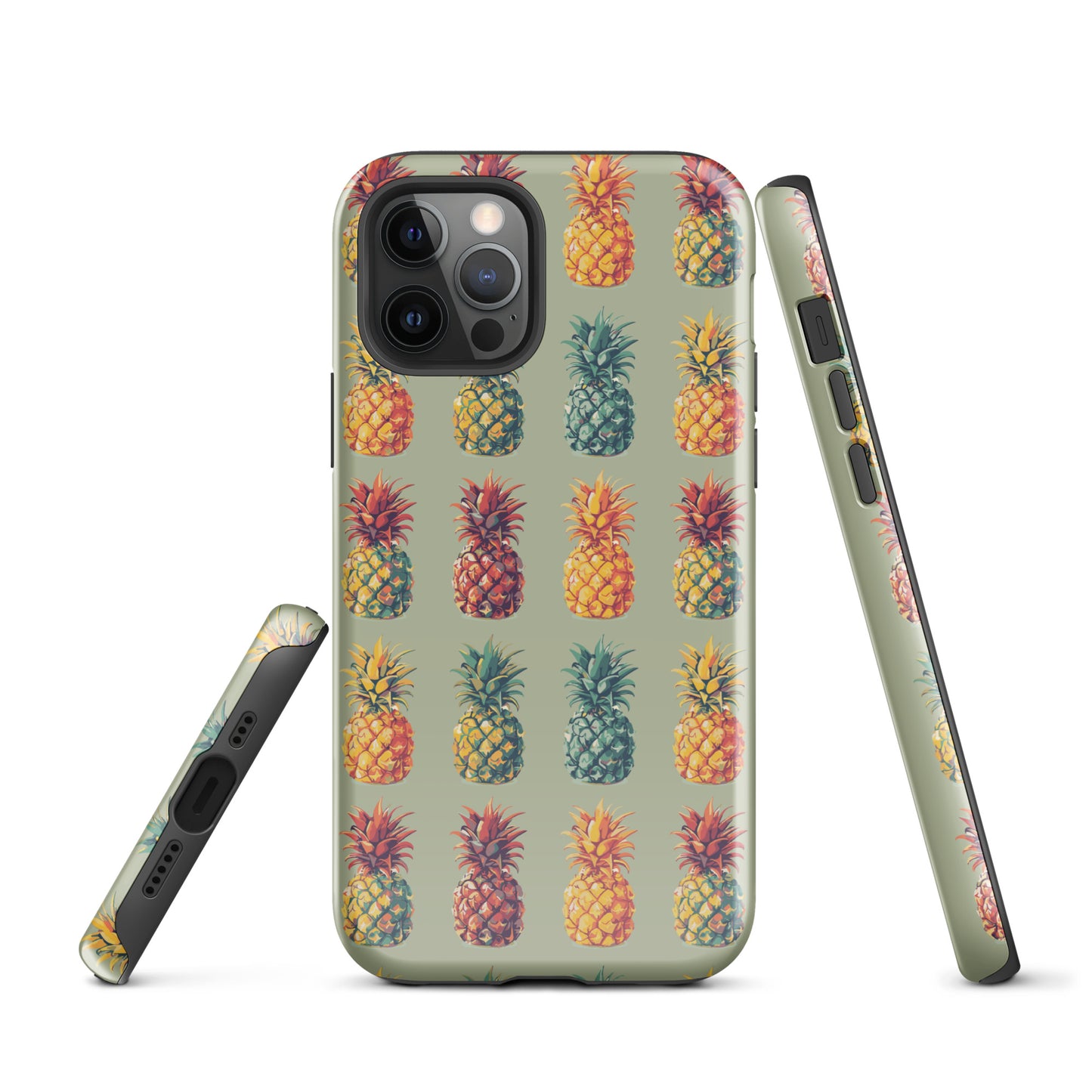 colored ananas Tough Case for iPhone®