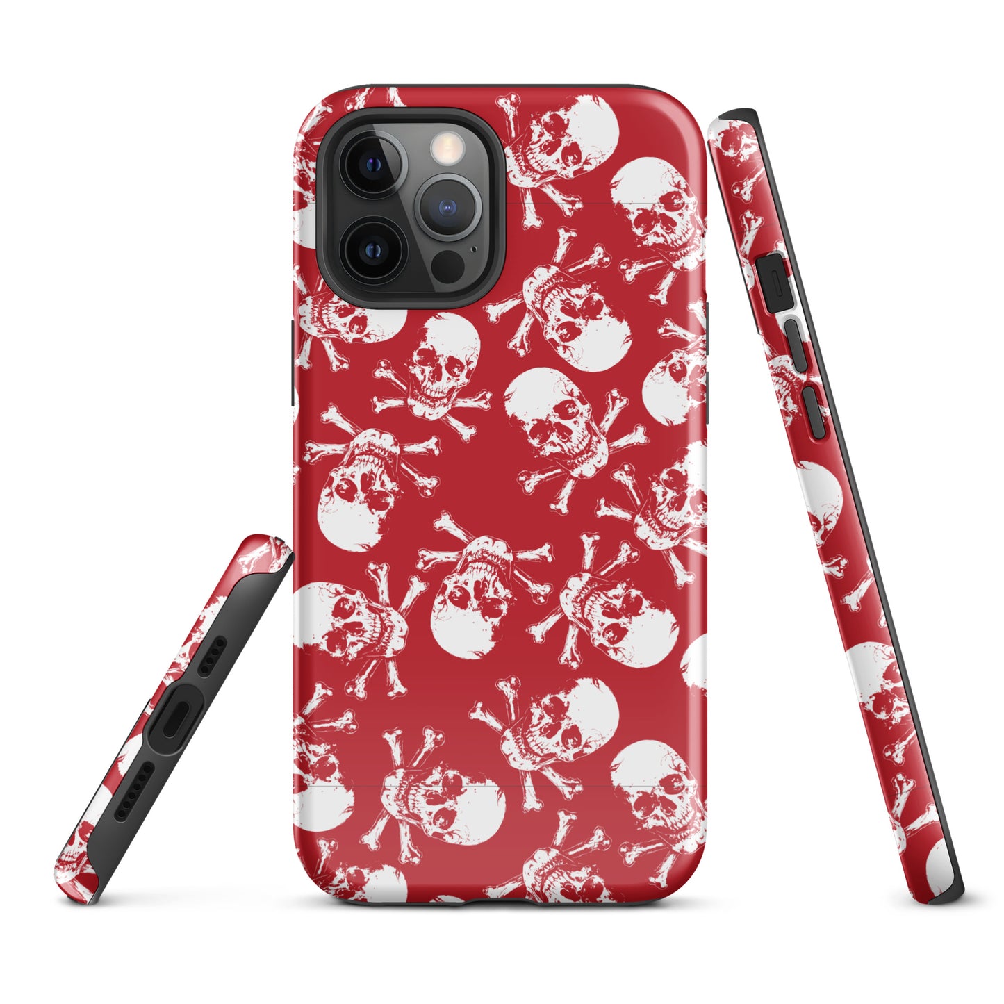 Skulls in red Tough Case for iPhone®