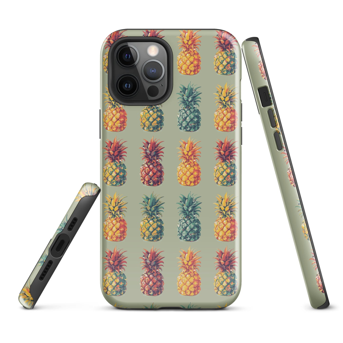 colored ananas Tough Case for iPhone®