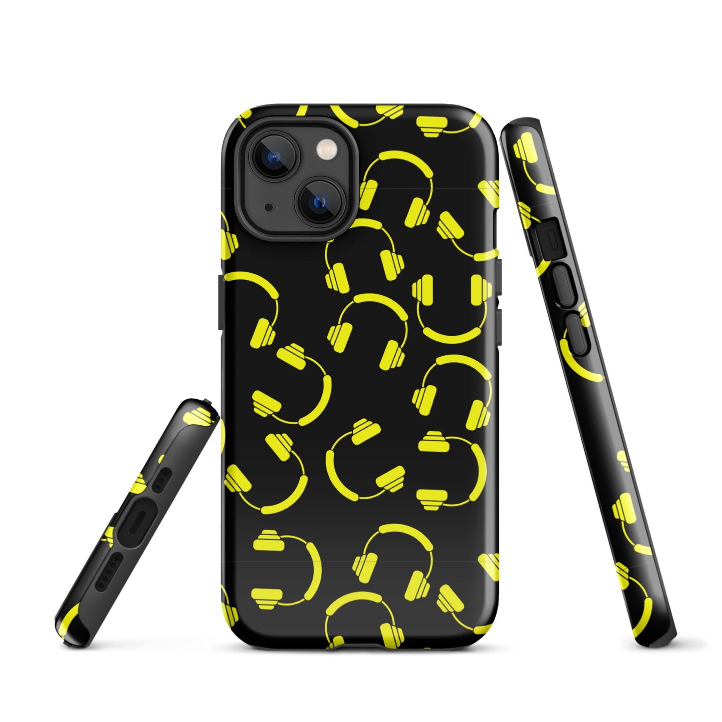 smiley dj headset Tough Case for iPhone®