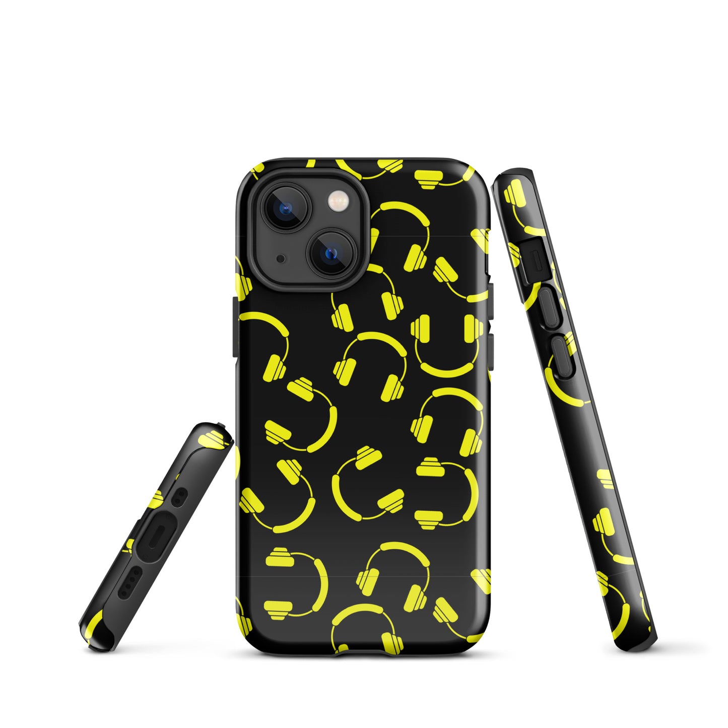 smiley dj headset Tough Case for iPhone®